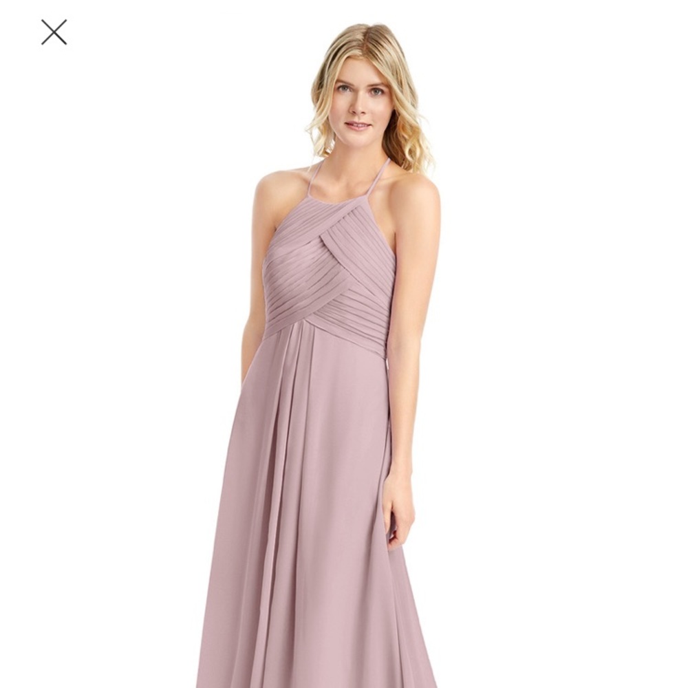 Azazie Vintage Mauve Bridesmaid Dress Size 6